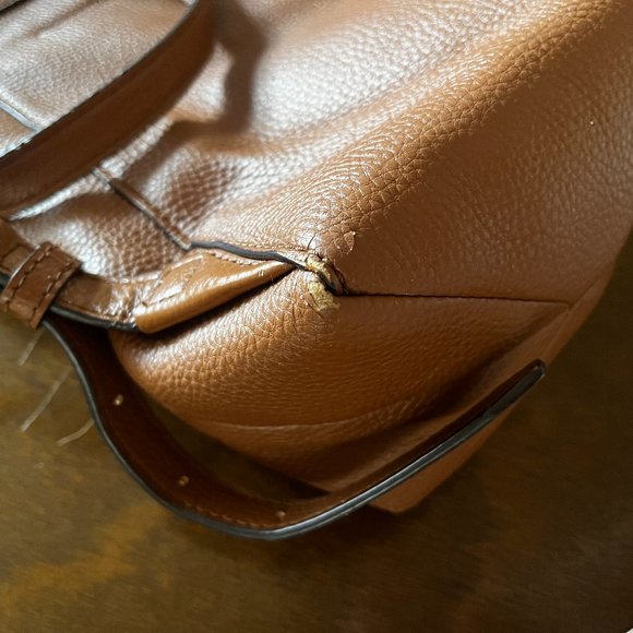 Michael Kors Rhea Pebbled Backpack - Picture 10 of 15